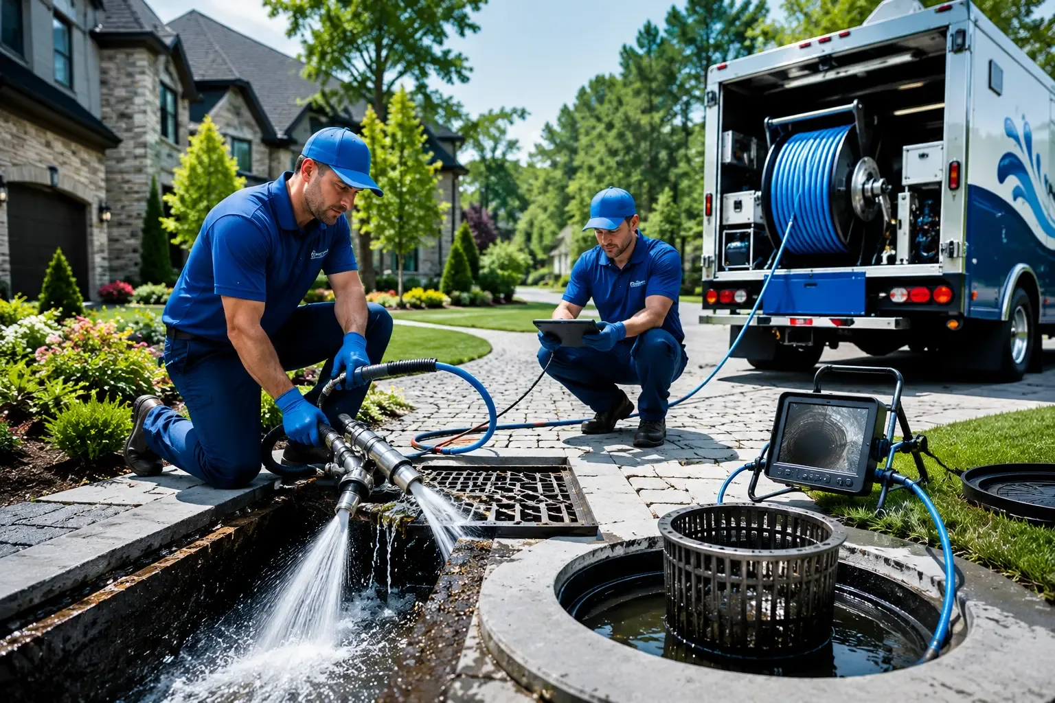 Local outdoor drain cleaning professionals in Armstrong, IA